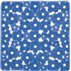 Tappeto antiscivolo doccia Margherita azzurro