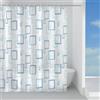 Tenda doccia Tablet in peva 120x200 cm azzurra