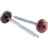 Viti universali Onduline L 60 mm rosso 100 pz