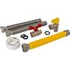 Kit installazione scaldabagni a gas