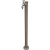 Fontana da giardino Cambridge in metallo tortora H 85 cm