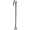Fontana da giardino Cambridge in metallo alluminio H 85 cm