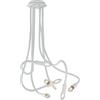 LUCE ambiente Design sospensione Lover braccia flessibili 6 luci bianco