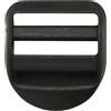 - Confezione 2 fibbie regolabili nylon per cinghia 25 mm