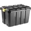 - Contenitore in plastica BoxOne 79x52x52 cm 150 litri giallo/nero