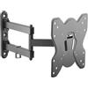 Supporto TV Metronic 2 bracci 28"/42" nero