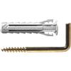 Fischer Tassello a espansione in nylon Fischer S Ø 4 mm 10 pz