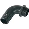 Altro Raccordo portagomma maschio pp curvo 1" x 25 mm