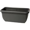 Fioriera da esterno Unica in plastica Grigio Fumo Light 100x43x38 cm