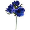 Anemone con 3 fiori 46 cm