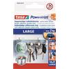 Tesa Strisce adesive Powerstrips Large Tesa 10 pz bianco
