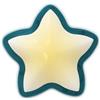 Avidsen Punto luce notturno per bambini a forma di stella