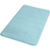 Tappeto da bagno Memory azzurro chiaro