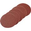 Platorello per levigatrice rotorbitale non forato grana 80 LUX-TOOLS Ø 125 mm