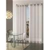 Tenda arredo Scritto L 140 x H 280 cm grigio