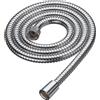 Flessibile doccia acciaio 150 cm doppia aggraffatura