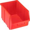Contenitore porta minuterie in plastica EcoBox 114 rosso