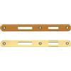Incontro patent per serratura bordo tondo con interasse 90 mm cromato