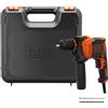 Trapano a percussione Black+Decker 550 W con valigetta
