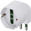 Vimar Adattatore sfalsato S17+univ. 90° bianco