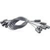 Kit cavi in acciaio per pannello LED 10x10 cm