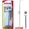 Fischer Tassello per cartongesso Fischer Duotec S K Ø 10 mm 2 pz