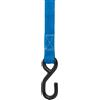 Cinghia di ancoraggio LUX-TOOLS con cricchetto e ganci a S 25 mm x 3,5 m 2 pz