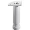 Piedino per mobili Hettich plastica H 130-180 x Ø 32 mm bianco