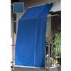 Tenda da sole a caduta verticale con anelli 145x300 cm blu