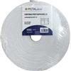 Cintino tapparella in cotone 15 gr grigio con righe bianche 22mm x 25m
