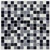 Piastrella adesiva Black&White 2 fogli 30x30 cm