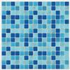 Piastrella adesiva Light Blue 2 fogli 30x30 cm