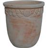 Vaso per piante rotondo terracotta Ø 19x19 cm tg XS