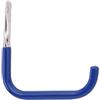 Gancio da muro tubo Ø 16 mm zincato P 21 cm rivestito