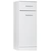 Mobile bagno a terra 30x78 cm bianco lucido