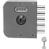 Serratura triplice dx POTENT ad applicare a pompa E. 60 mm