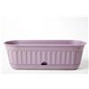 Fioriera da esterno Etika in plastica lavanda 49x18x15 cm