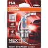 Osram Lampadina H4 per faro auto Osram Night Breaker Laser