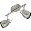 Barra LED 2 faretti in metallo Two 3W