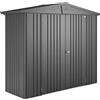 Casetta da giardino Biohort in metallo Europa sp. 0,5 mm grigio 1,9 m²