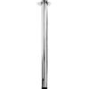 Gamba per tavolo o penisola regolabile acciaio cromato Ø 6 x H 84/87 cm