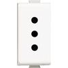 Presa standard italia BTicino Matix 2P+T 10 A 250 V ac 1 modulo bianco