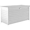 Baule da esterno Biohort 71x134x62 cm bianco
