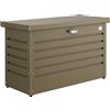 Baule da esterno Biohort 101x46x61 cm bronzo metallizzato