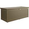 Baule da esterno Biohort 181x79x71 cm bronzo metallizzato