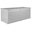 Baule da esterno Biohort 181x79x71 cm argento metallizzato