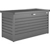 Baule da esterno Biohort 101x46x61 cm grigio scuro metallizzato