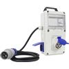 - Quadro elettrico 230 V~ con 2 prese civili 1 industriale 2 m IP44