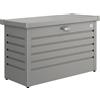 Baule da esterno Biohort 101x46x61 cm grigio quarzo metallizzato