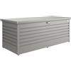 Baule da esterno Biohort 181x79x71 cm grigio quarzo metallizzato